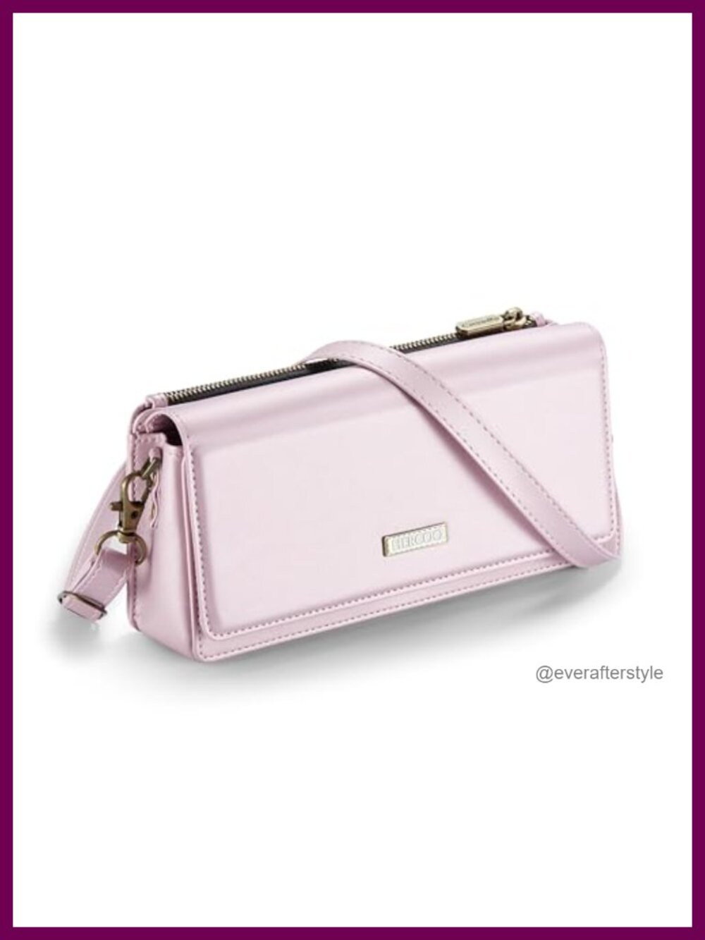 Small Crossbody Phone Purse RFID Blocking Wallet Wristlet Adjustable Detachable